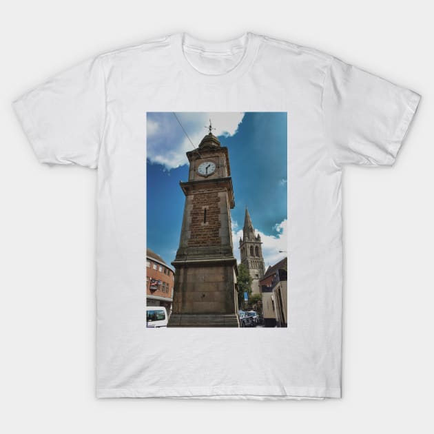 Rugby Clock tower T-Shirt by avrilharris